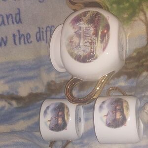 Thomas Kinkade Tea Set